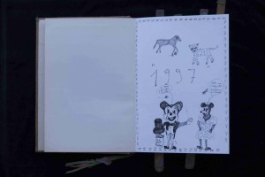 Libro de artistaAdán y Eva