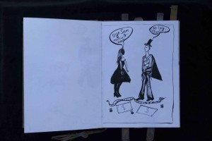 Libro de artistaAdán y Eva