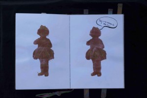 Libro de artistaAdán y Eva