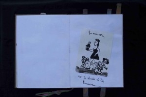 Libro de artistaAdán y Eva