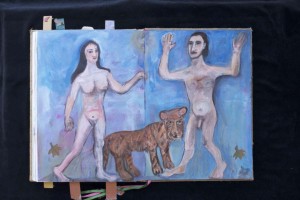 Libro de artistaAdán y Eva
