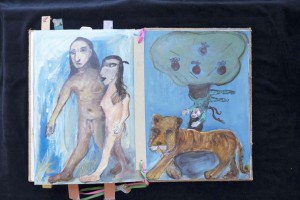 Libro de artistaAdán y Eva
